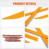 Set of 4 Interior Door Trim Strips for 2023-2024 Ford Ranger
