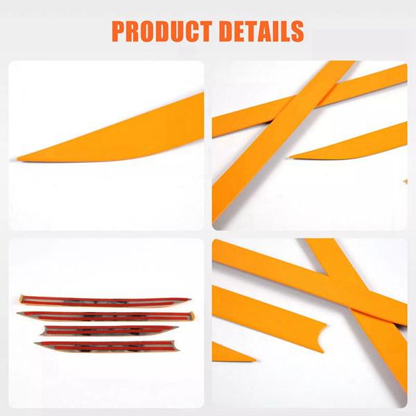 Set of 4 Interior Door Trim Strips for 2023-2024 Ford Ranger