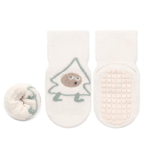 Lawadka Kinder Mädchen Jungen Socken Anti-Rutsch Frottee Babysocken für Mädchen Jungen Lässig Weich Druck Kleinkind Kinder Socke Rutschfest Winter