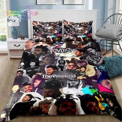 3D Print Xo The Weeknd Bedding Set Single Twin Full Queen King Size Bed Set Adult Kid Bedroom Bedding Gift