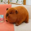 Süßes Cartoon Braunes Pose Holländisches Schwein Plüschtier Puppe Für Kinder Kinder Geschenk