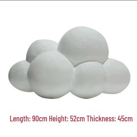 Foam Cloud Hanging Ornaments for Visual Merchandising and Store Display