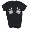 Skelett Hand Halloween Knochen Schädel Unisex Shirt Geschenk