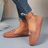 Spring Women Casual Slip On Flats Mary Jane Shoes Autumn New Sneakers Round Toe Solid Soft Sole Loafers Zapatos De Mujer