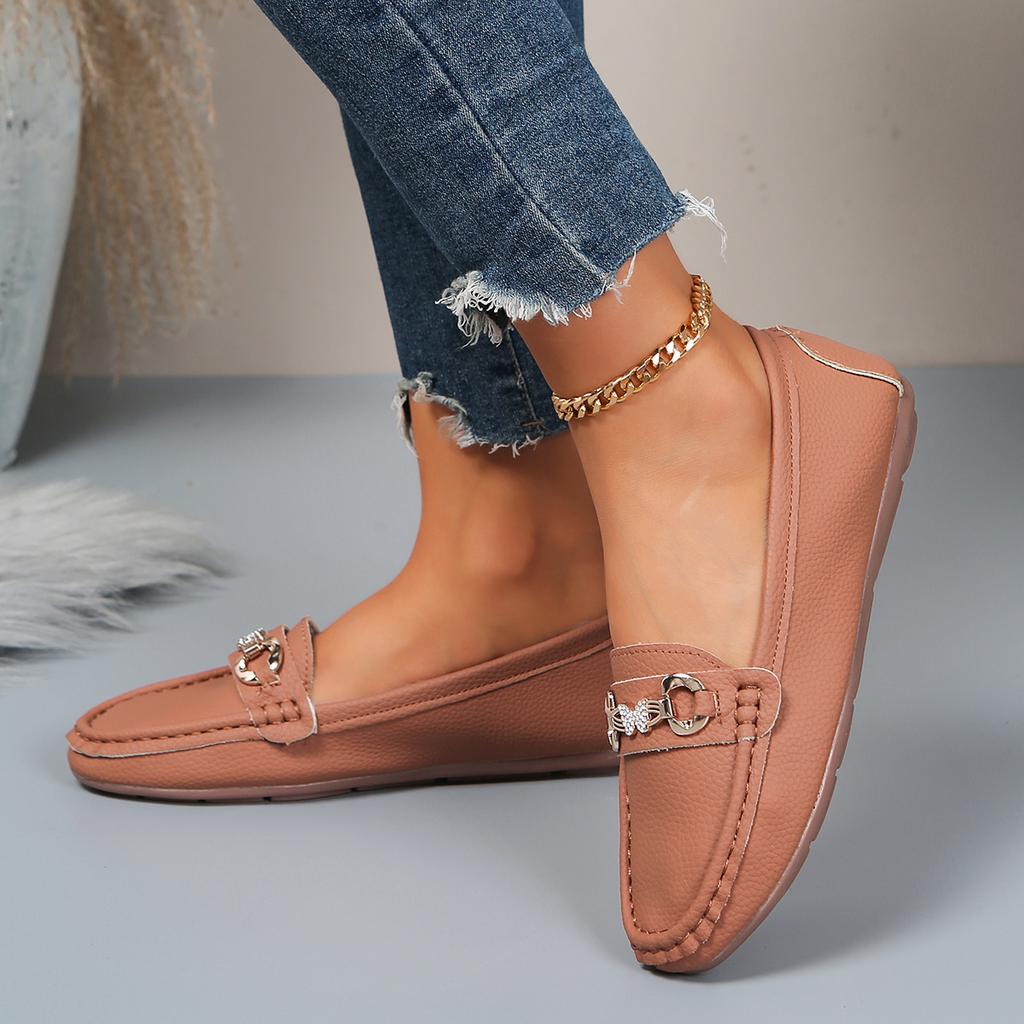 Spring Women Casual Slip On Flats Mary Jane Shoes Autumn New Sneakers Round Toe Solid Soft Sole Loafers Zapatos De Mujer