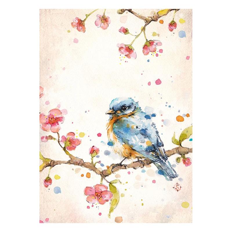 Birds and Nature Canvas Paintings Water Colour Art Posters and Prints Flamingo Wall Art Pictures for Living Room Decor Cuadros