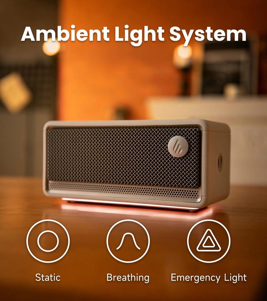 Edifier ES60 ES Series 68W Portable PC Speaker Wired Compatible Popular Gift Sound and Loud Volume 2 Treble Bass Conference Speakerphone with