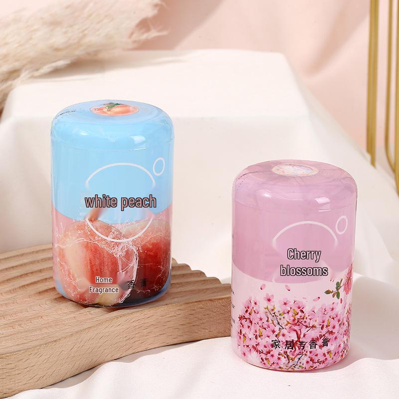 Adjustable Solid Balm Air Freshener & Aroma Diffuser for Cars, Toilets, Wardrobes, and Household Use.