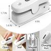 Elektryczny Mini Zgrzewarka do Torebek Przenośna Ręczna Zamykarka do Plastikowych Torebek do Przechowywania w Kuchni Kempingu Akumulatorowe Narzędzie do Konserwacji Żywności