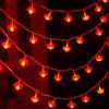 Lucky Character Led String Lights Home Decoration Small Red Lanterns Holiday For