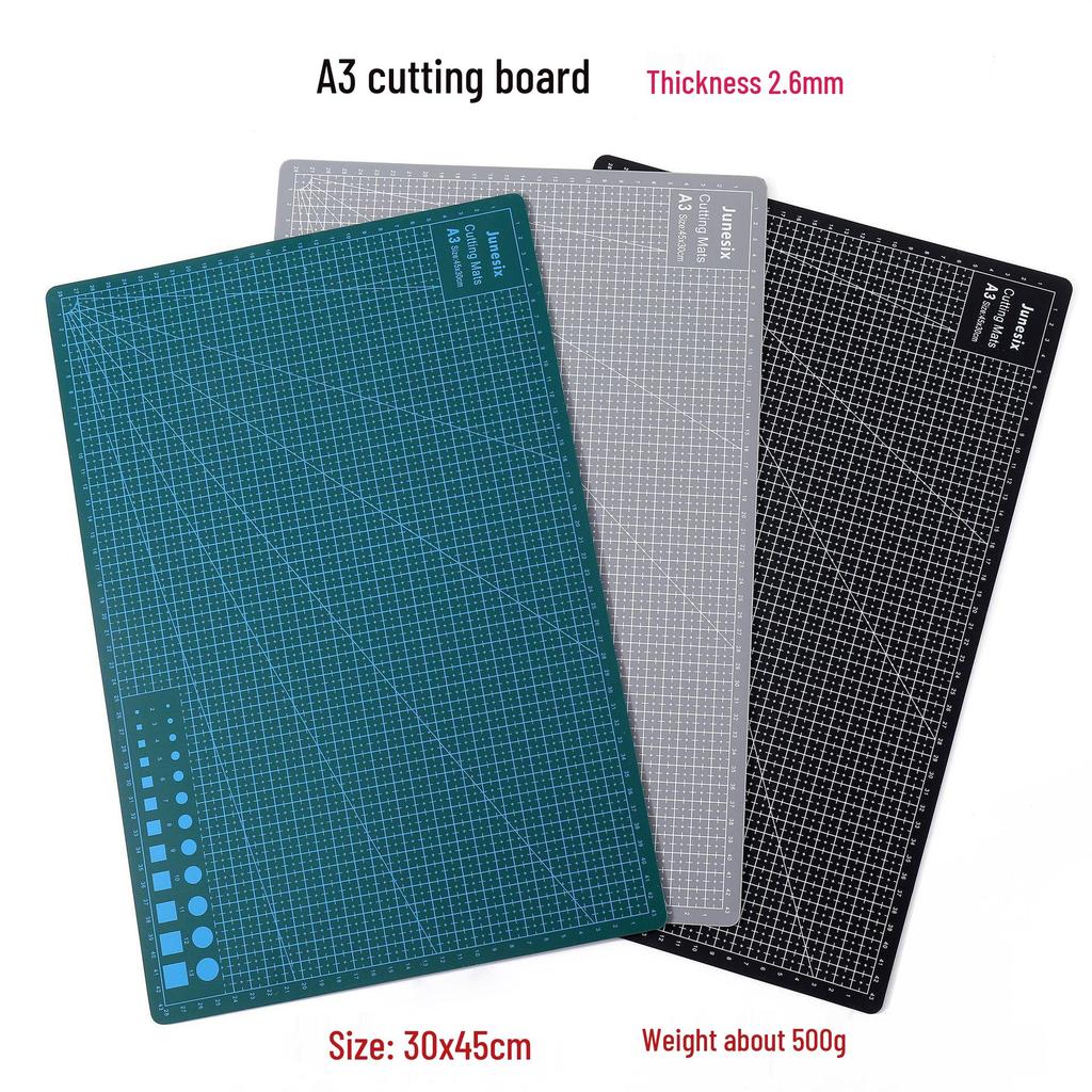 A3/A4 DIY Cutting Board: Handmade Rubber Mat for Model & Stamp Carving - 2.6mm Thick