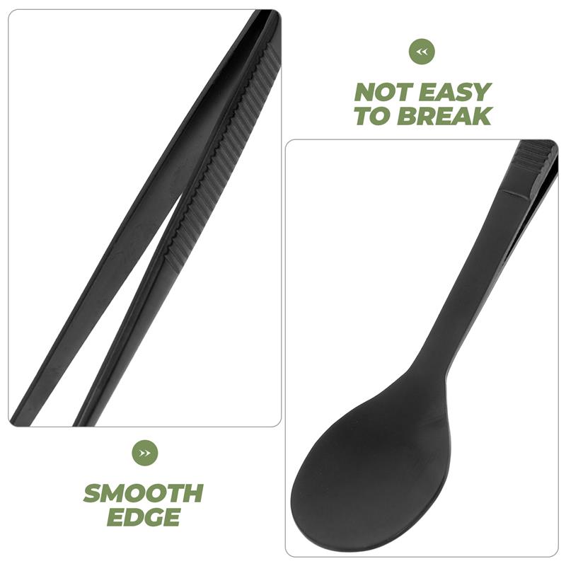 Multifunktionales Küchenutensil 2in1 Essbesteck Tragbarer Löffel und Essstäbchen Edelstahl Besteck Metall Löffel Essstäbchen