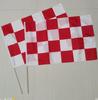 F1 Racing Zwart-Wit Schaakbord Vlag Banner - Rode & Witte Optie Beschikbaar