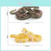 Faux Reptile Toy Large Snake Figure With Durable Material For Kids And Collectors