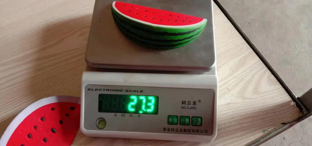 Watermelon Model Fake Food Decompression Toy Slow Rising Stress Reliever Toy