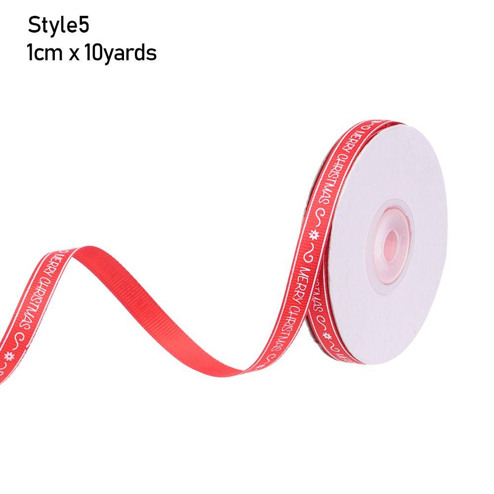 Decor Hair Bows DIY Printed Grosgrain Ribbons Wedding Decoration Christmas Ribbon Gift Wrapping