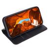 For iPhone 17 Case Cross Texture Leather Phone Cover Hidden Magnetic
