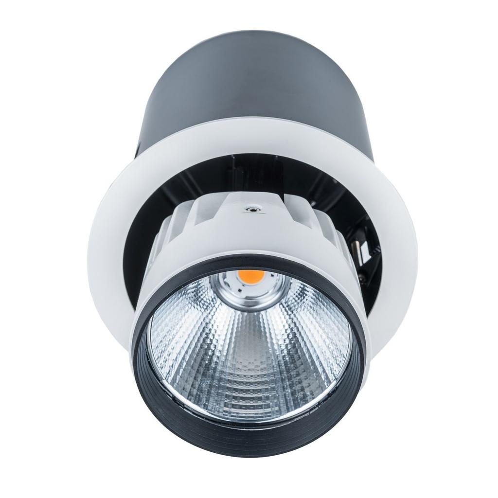 Oprawa wpuszczana oczko LED 34W Tanto WH 3100LM RA90 RA-721R/WU-WW/12 Italux