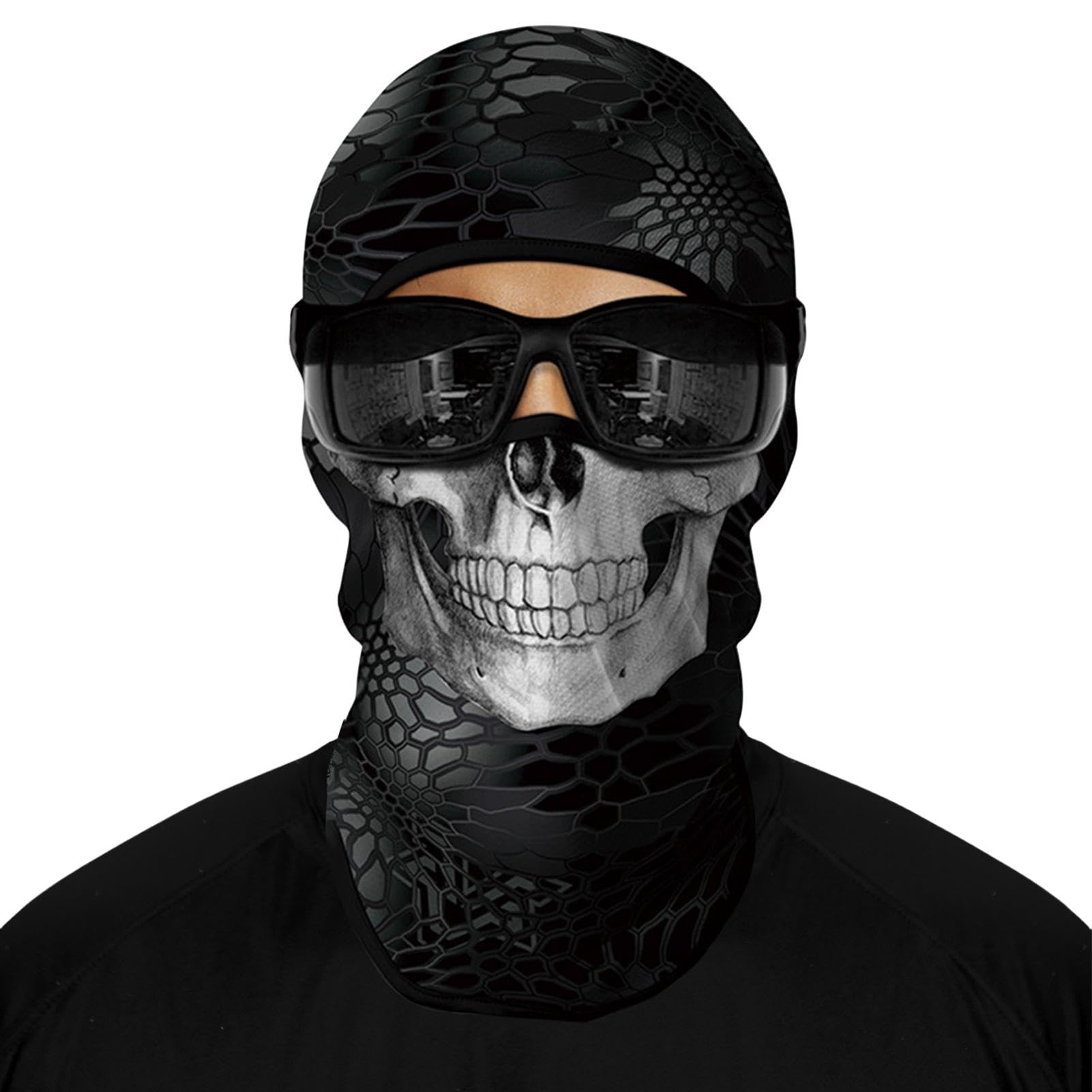 

[Fonney] Ski Face Cover, Sun Protection Face Cover, Cycling Face Cover, Summer Sunscreen Head Please refer to the description