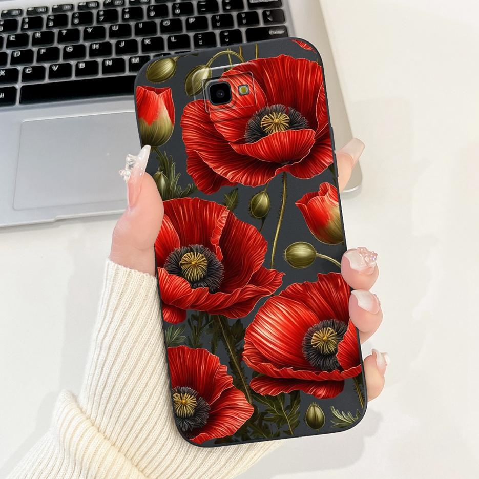 For Samsung Galaxy J7 Prime Case SM-G610F Fashion Candy Painted Cover Soft TPU Phone Cases For Samsung J7 Prime J7Prime 2 Fundas