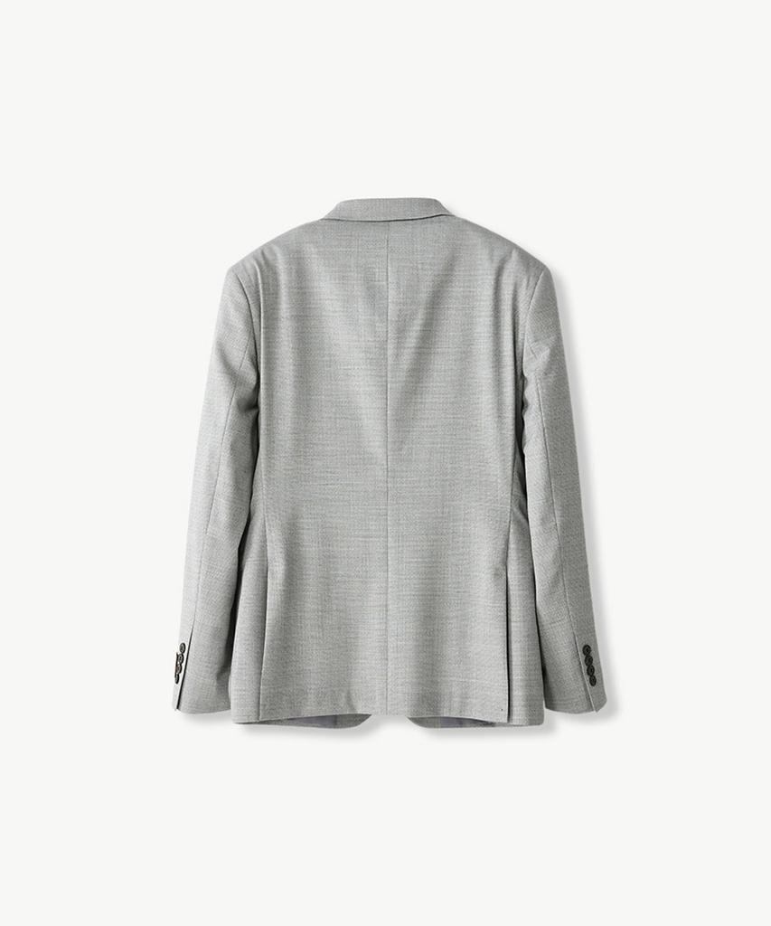 Stco Portugal Paulo Wool Stretch Comfort Suit Jacket Grey (Slim Fit)_Ssjvb71Ssg