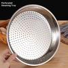 Stainless Steel Steamer Tray Food Grade Material Even Heat Transfer For Home Steaming Buns Vegetables