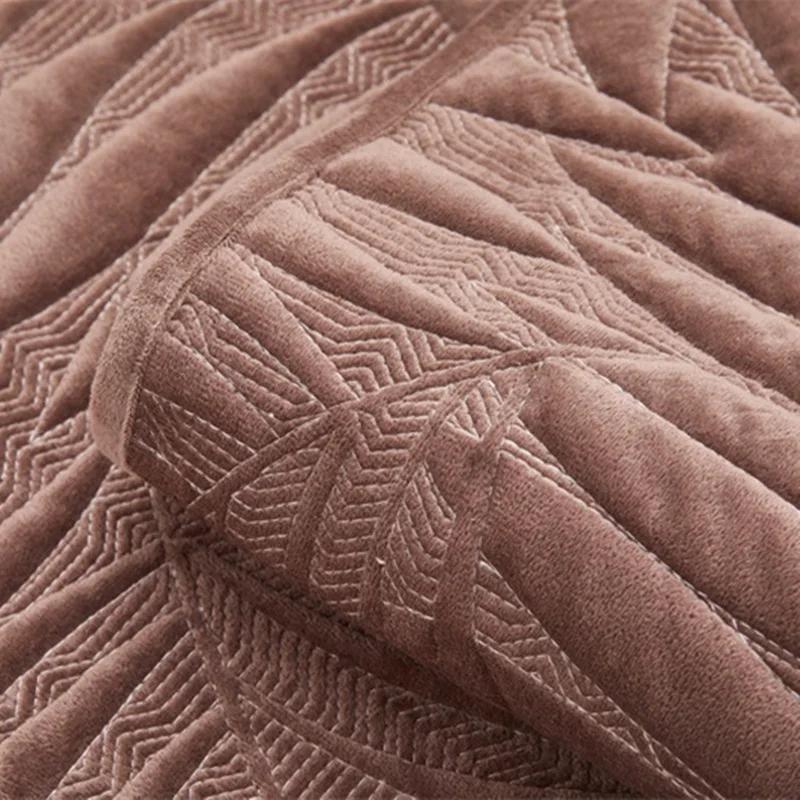Thicken Warm Sofa Cover for Living Room Velvet Plush Sofa Mat Towel Non-Slip Chaise Lounge L Shape Couch Slipcover Armrest Cover