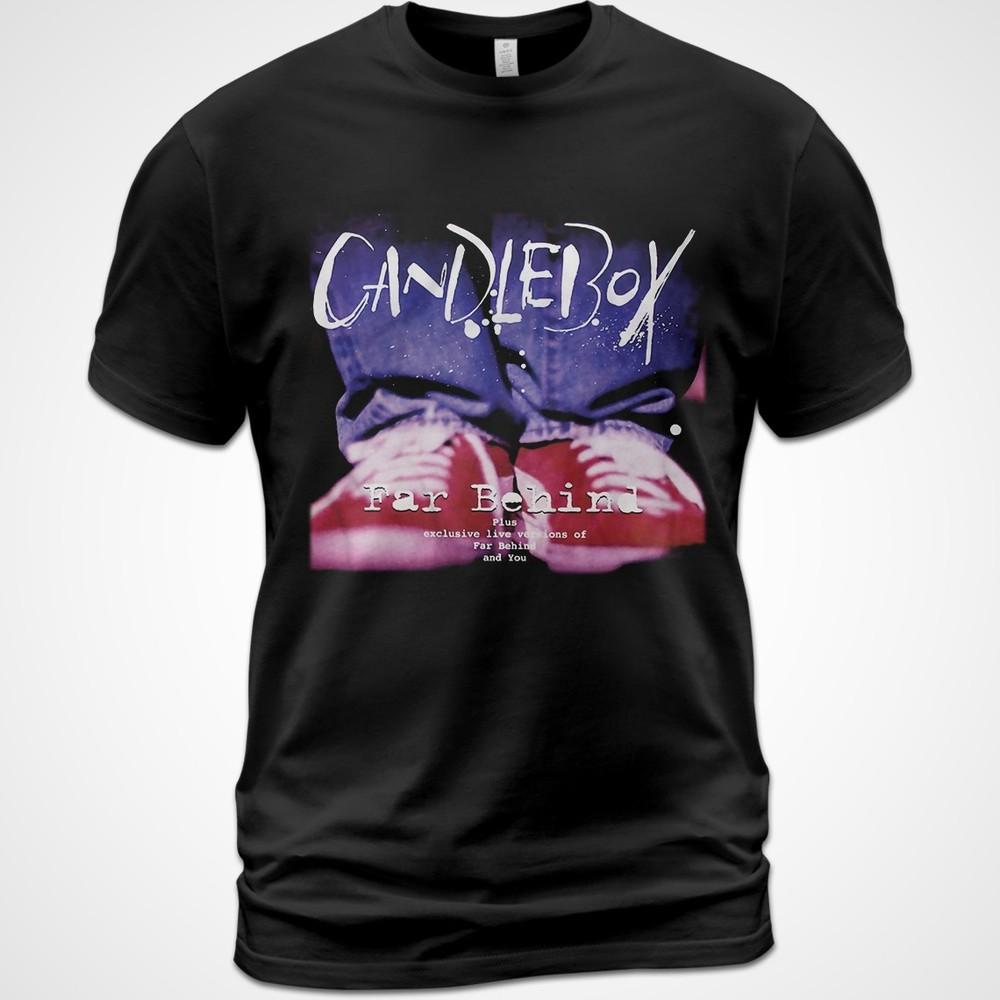 Cotton Unisex T-shirt Far Behind Candlebox Music Shirt Kevin Martin Adam Kury Unisex T-Shirt XL