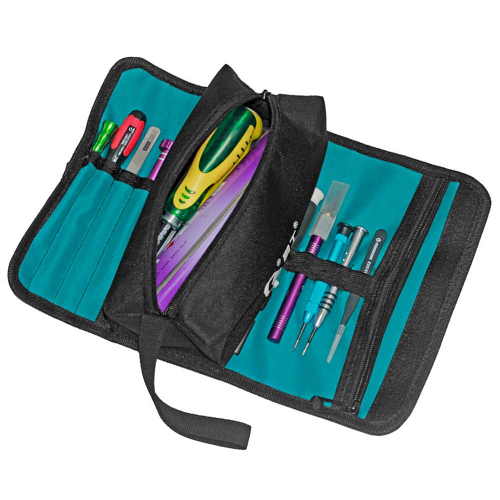 PENGGONG Spulentyp Tasche Verdickte Werkzeugtasche Verschleißfeste Aufbewahrungstasche für Wartungswerkzeug Multifunktional Groß