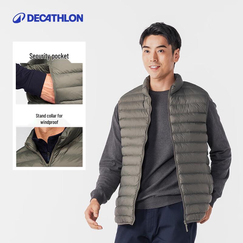 

Мужской теплый жилет для активного отдыха и спорта Decathlon XL