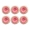 6 Gradient Color Yarn DIY Crochet Starter Kit Hand Knitting DIY Material Handmade Project Tablecover Gifts Romantic