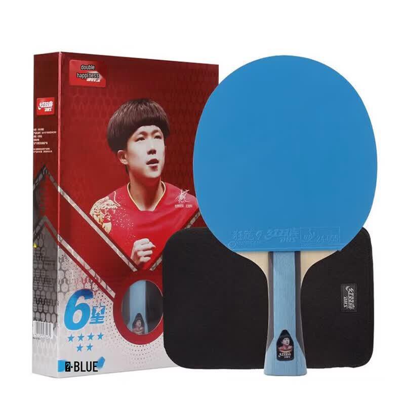 DHS 6-Star H6004 Pure Wood Pro Attack Table Tennis Bat