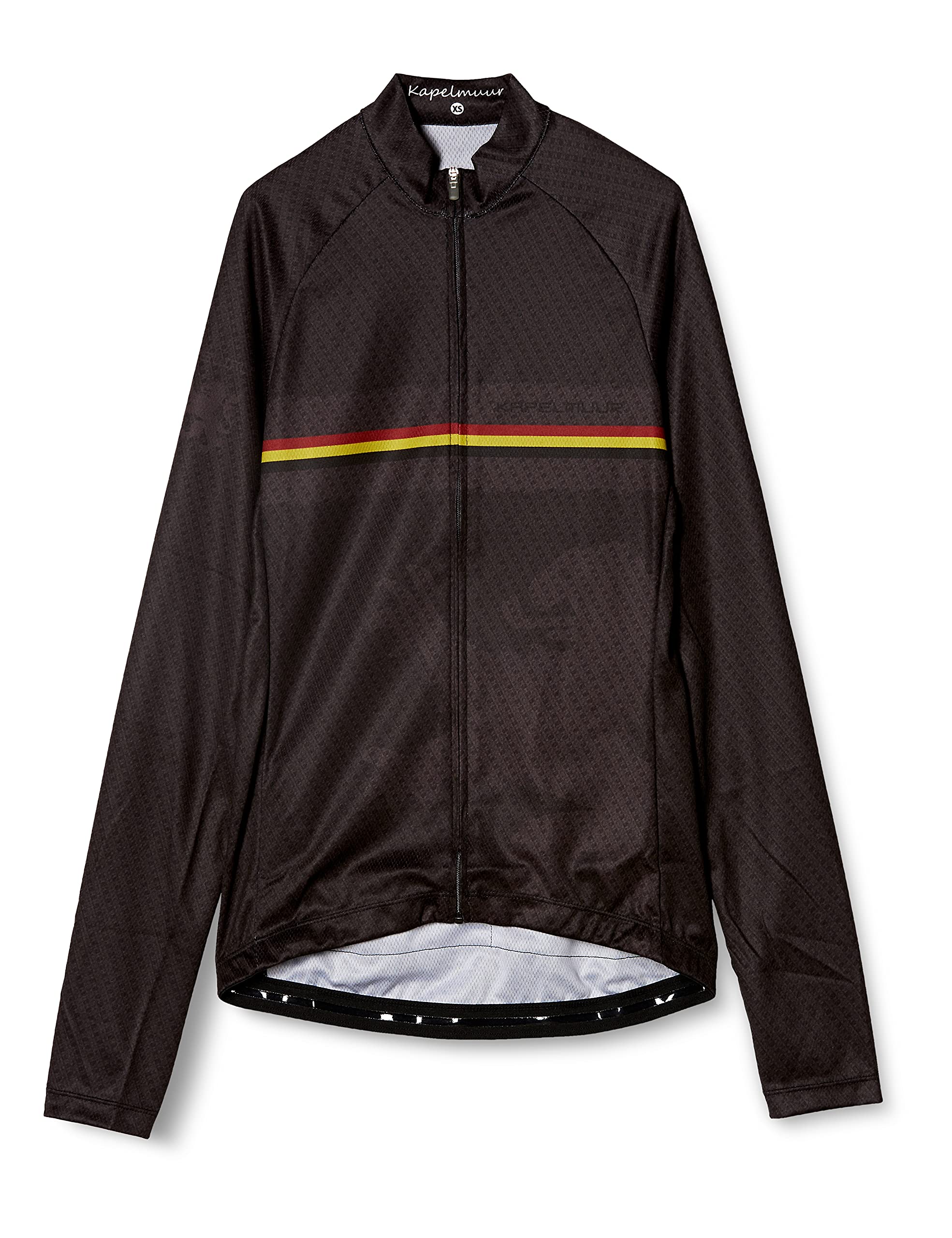 

Kapelmuur kpls062 Belgian Line Long Sleeve Jersey, Black, Men s/Women s, Size XS