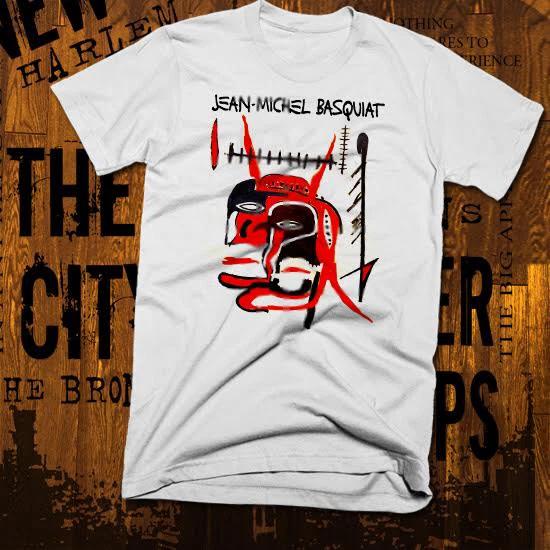 

New York Graffiti T-Shirt Abstract Afro Picasso Street Art new Cotton Tee S