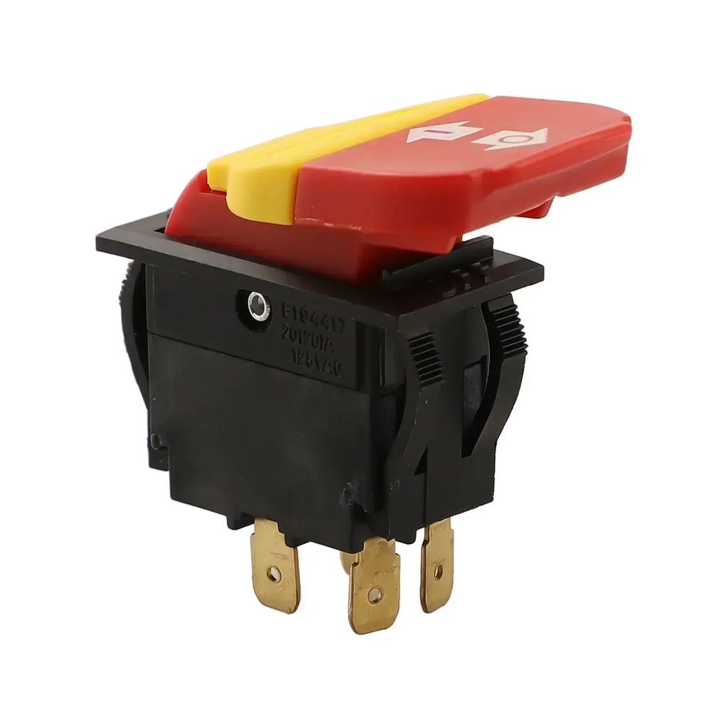 4 Pins Switch HY18 Electric Switch For Wood Machine For Electrical Applications Red Black Easy Installation Switch Domotica