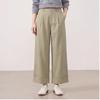 KOMPASU Women's Elegant Lyocell Blend Straight Wide-Leg Casual Pants