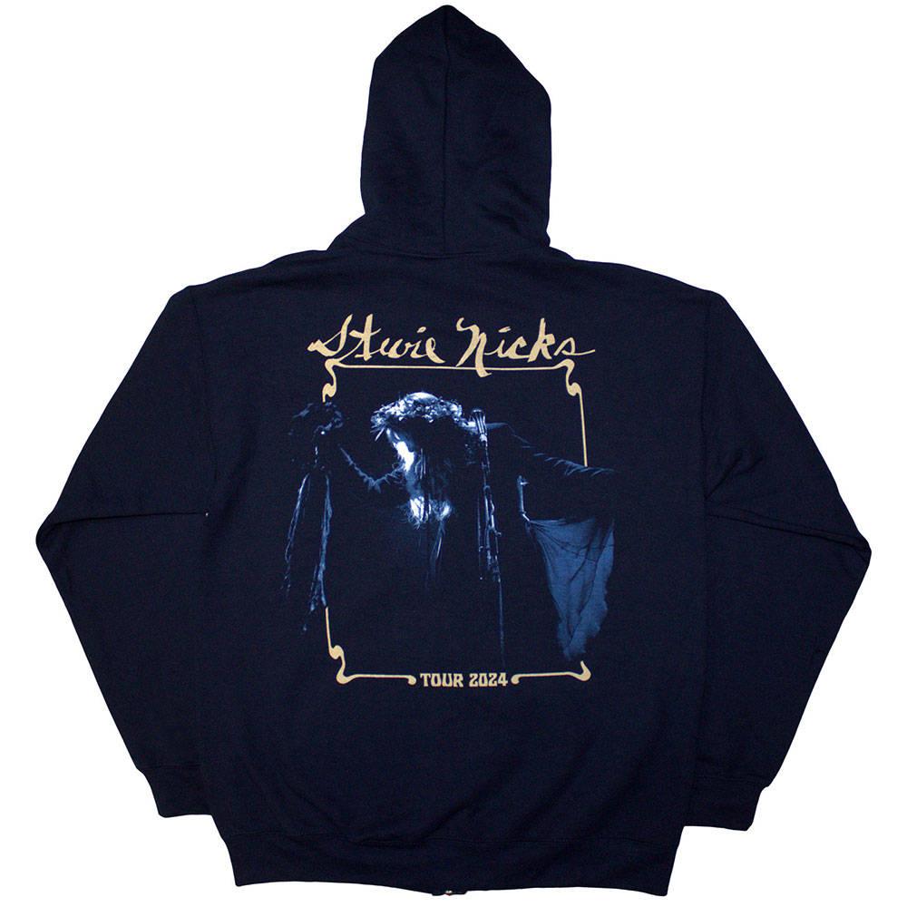 Stevie Nicks Unisex Adult Tour Â´24 Live Photo Back Print Full Zip Hoodie