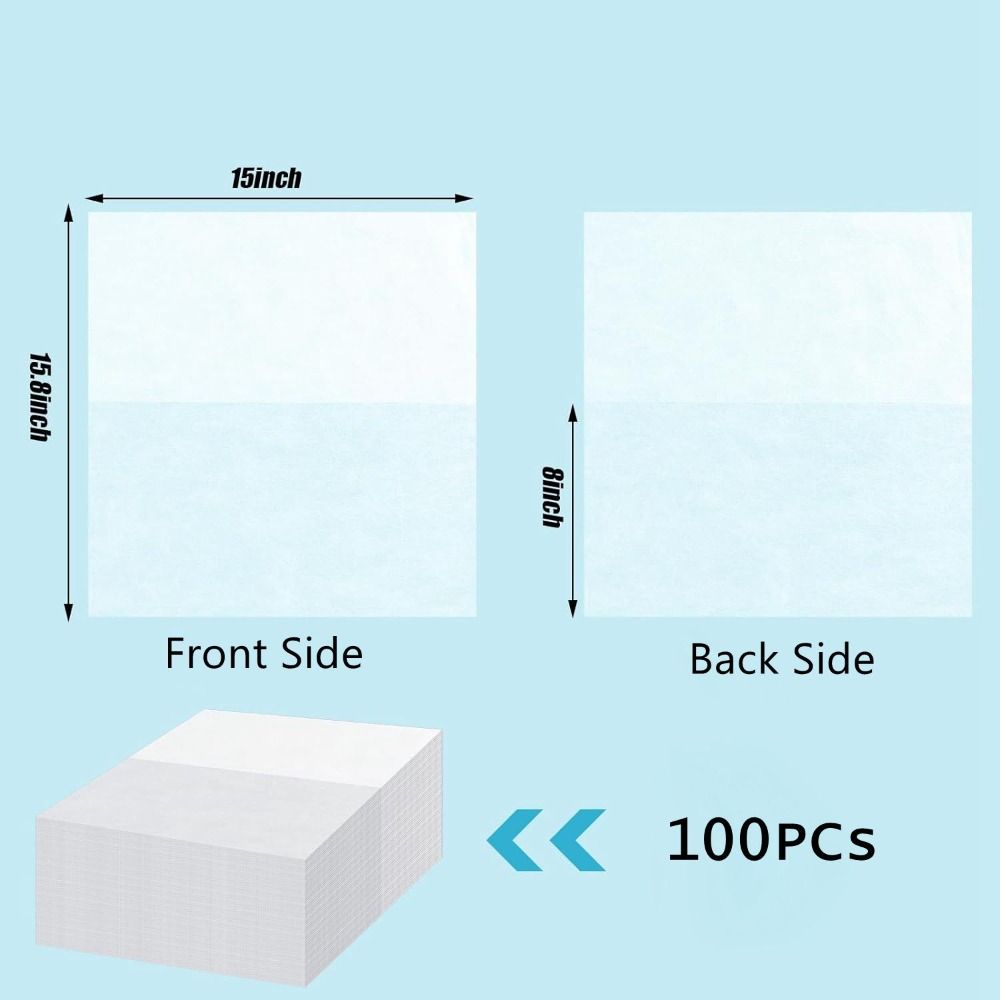 Non Woven Fabric Makeup Hood Disposable Beauty Makeup Protective Hoods Face Makeup Protector Hood