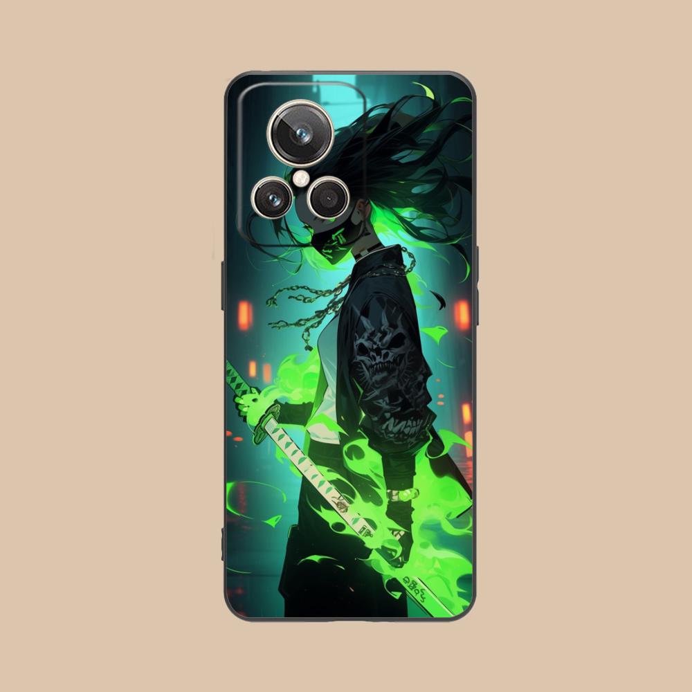 Anime Girl Mobile Phone Case for Realme GT 8 Neo Pro C75 73 71 C67 65 C55 53 C35 31 C20 15 Colorful Printing Cover Pretty