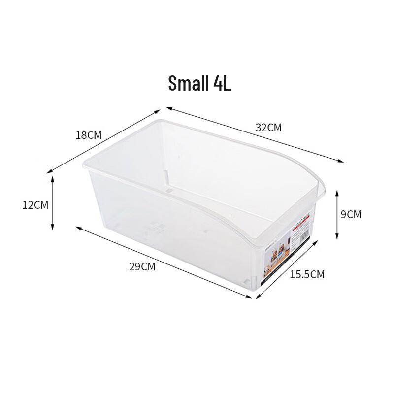 Transparent Refrigerator Drawer Storage Box