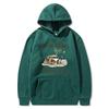 Outer Banks Pogue Life Printed Hooded Sweatshirt Men Loose Fit Fleece Pullover Fall