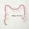 Artificial Flower Silk Cherry Blossom Hanging Vine Home Garden Wedding Garland Arch Party Cherry Blossom Wall Decoration