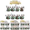 Kt1046 Antique Lo-han Knight Guard Building Blocks Toy Plastic Material