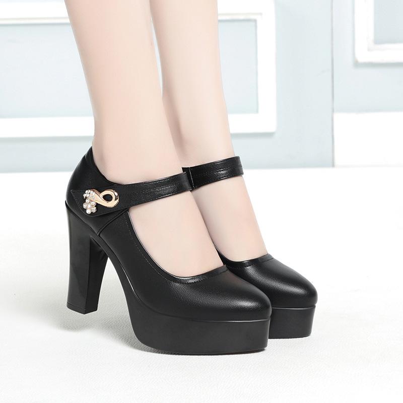 Plus Size 34-42 Women Platform Pumps Shoes Women Wedding Shoes 2025 Shallow Mouth High Heels Elegant  Office Party Dress Shoes