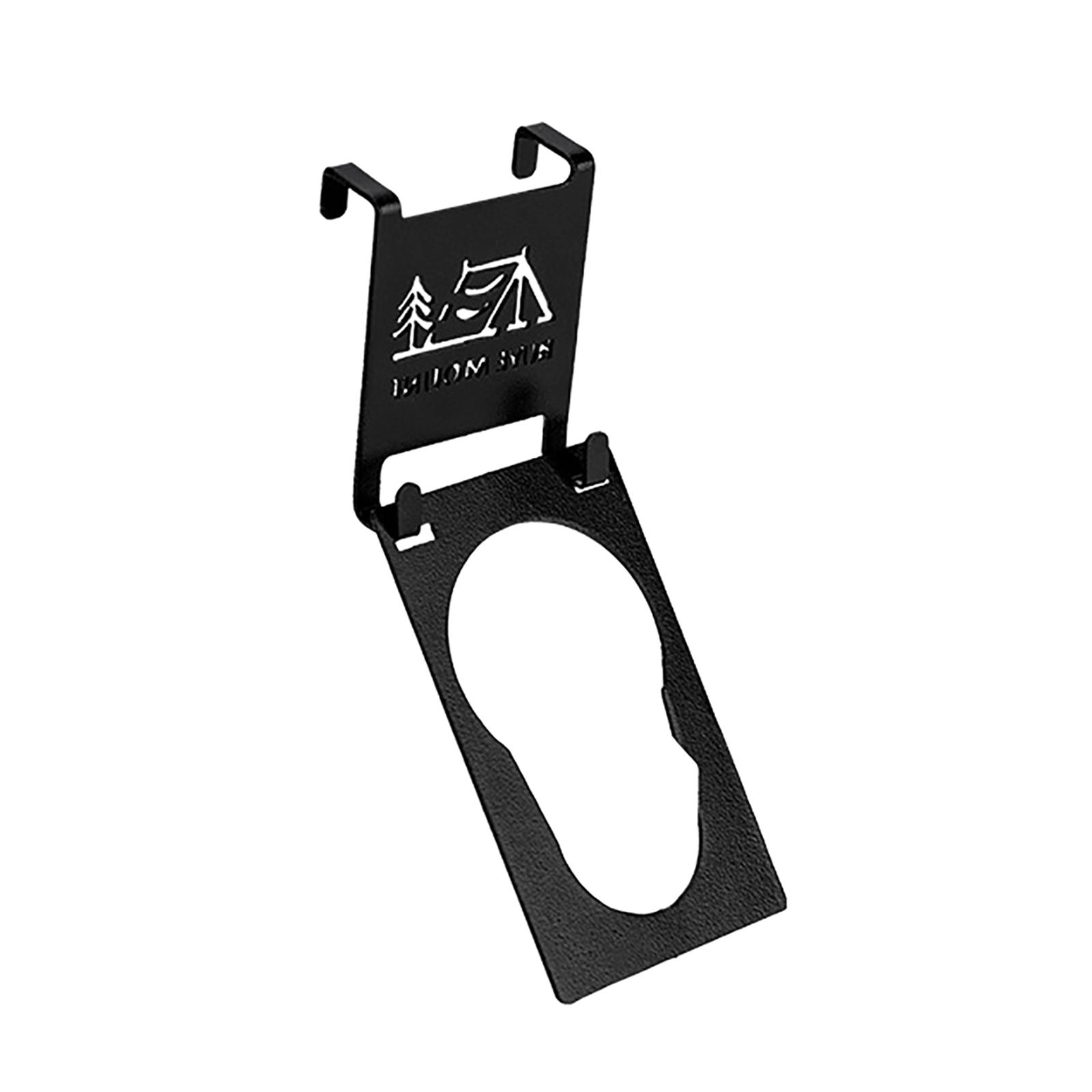 

Gas Canister Hanging Hook Lightweight Camping Table Metal Hanger Clip Outdoor Survival Gear Part Easy Installation B