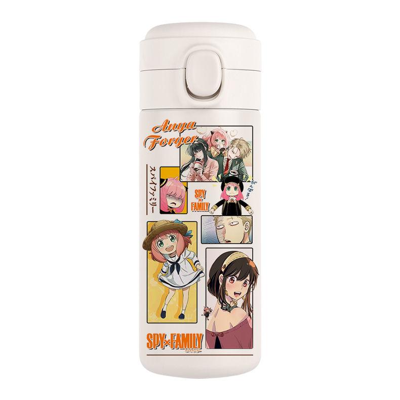 SPY×FAMILY thermos cup Anya Forger Two-dimensional lovers water cup Cute anime men and women portable takeout tour car