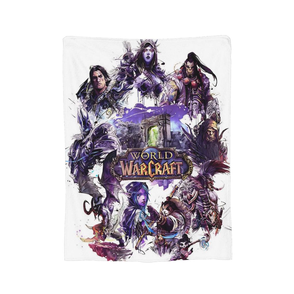 Coperta Elise di World of Warcraft in Flanella Calda Coperta da Divano per Casa Camera da Letto Trapunta