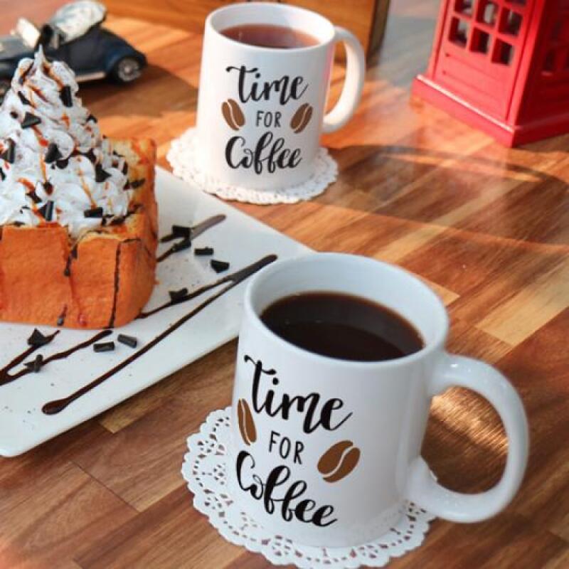 am531-Design Mug 2p-Time for Coffee