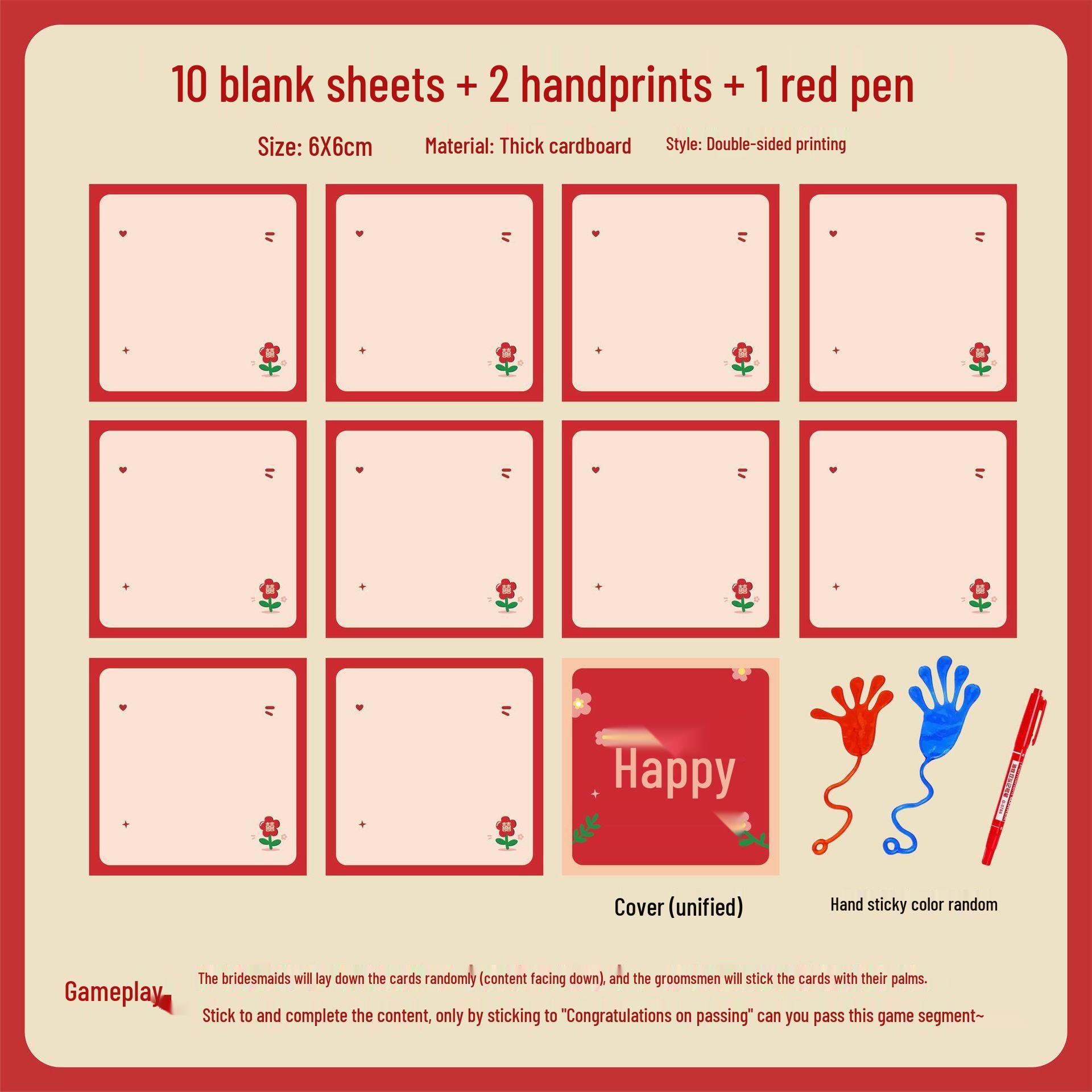 

New Wedding Door Blocking Games: Funny Sticky Card Pranks for Groomsmen and Bridesmaids