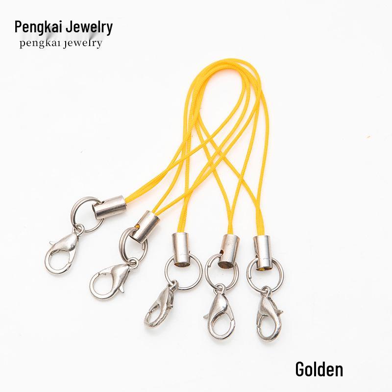 DIY šperky doplňky: 303 Karabina s dvojitým kroužkem šňůrka na mobilní telefon